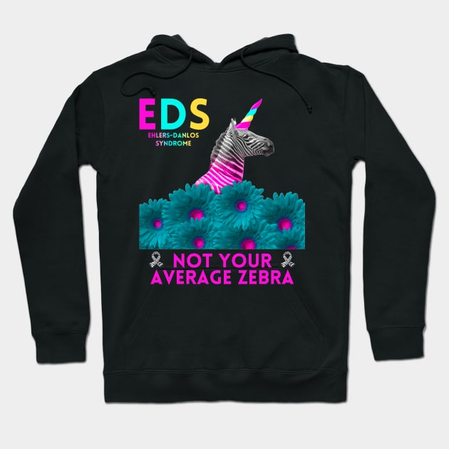 EDS Not Your Average Zebra Hoodie by Danderwen Press